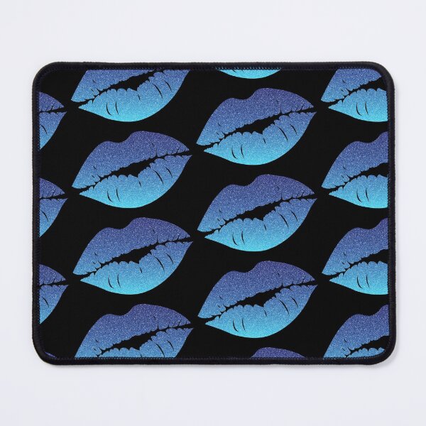 Item preview, Blue Ombre Faux Glitter Lips designed and sold by Felicity-K.
