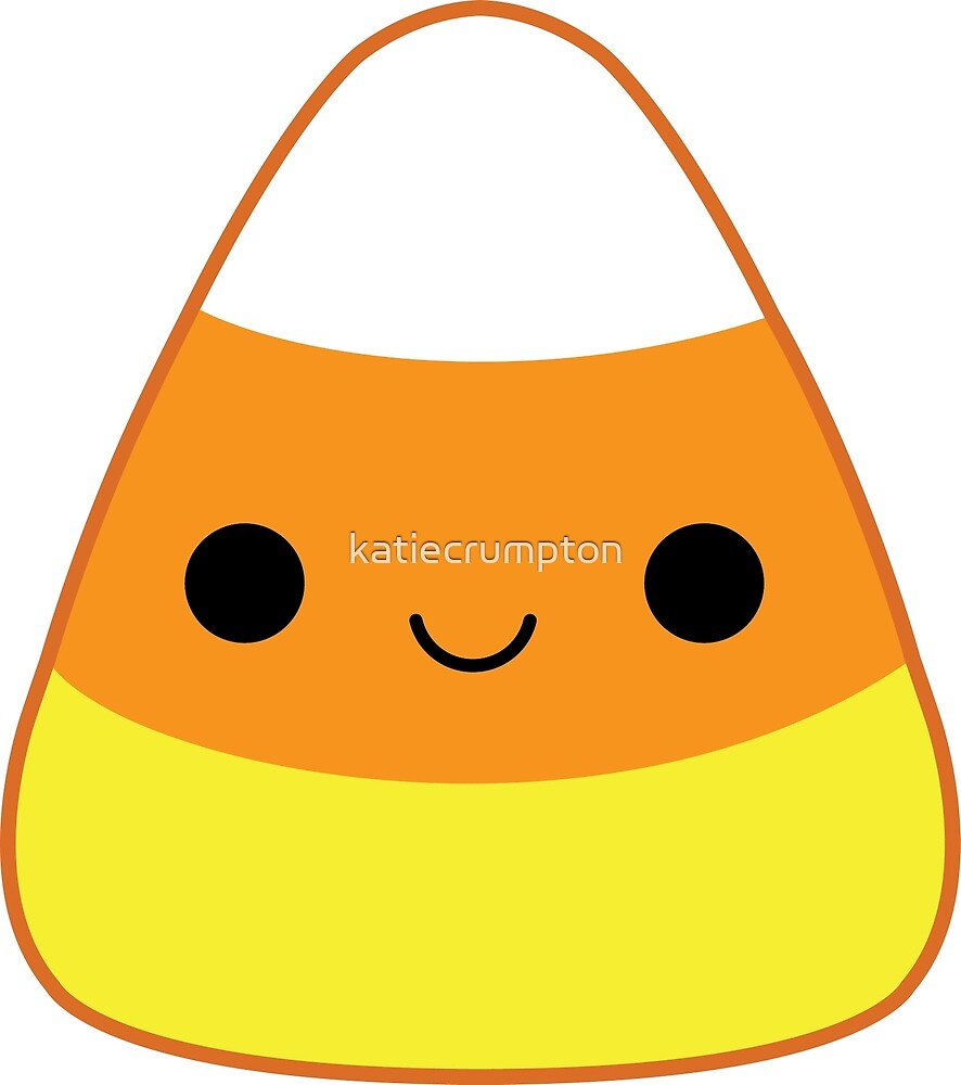 "Cute Candy Corn" by katiecrumpton Redbubble