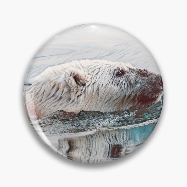 Item preview, Arctic Polar Bear on the move designed and sold by Marlene Watson-Hall.