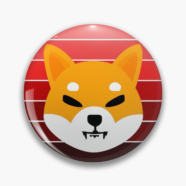 Item preview, SHIBA INU token. SHIB army cryptocurrency. Monochrome Crypto Logo designed and sold by lov3holly.