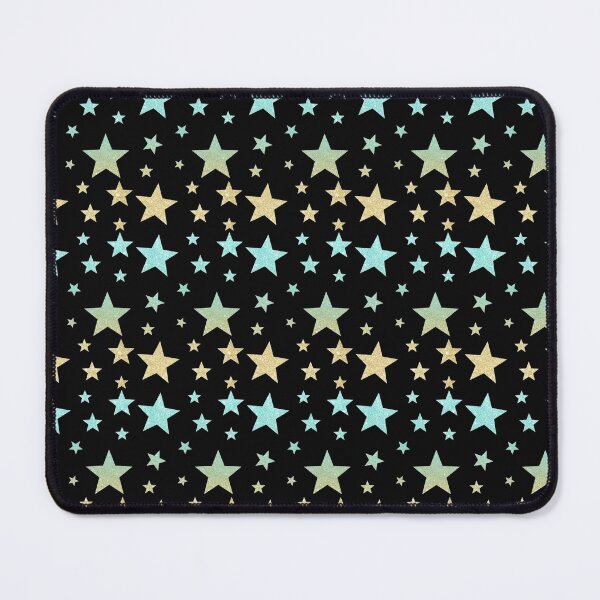 Item preview, Teal Gold Ombre Faux Glitter Stars designed and sold by Felicity-K.