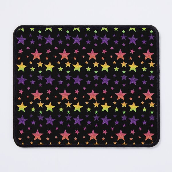 Item preview, Bright Rainbow Ombre Faux Glitter Stars designed and sold by Felicity-K.