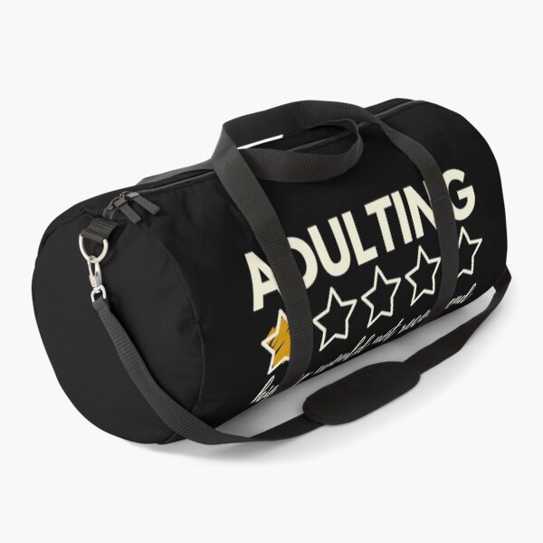 Item preview, Copy of Adulting: highly would not recommend | White designed and sold by mareabello.
