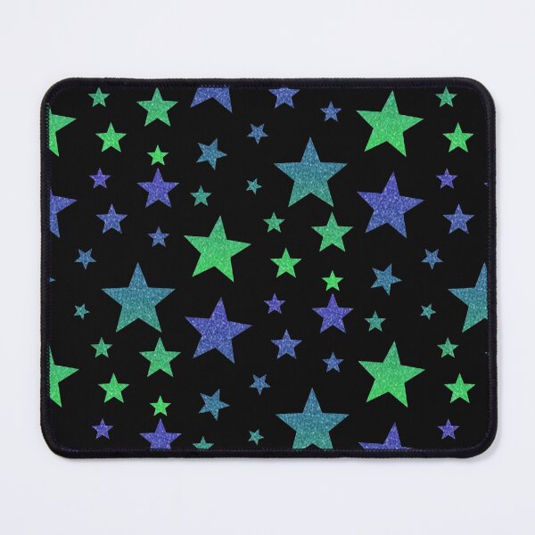 Item preview, Blue Green Ombre Faux Glitter Stars designed and sold by Felicity-K.