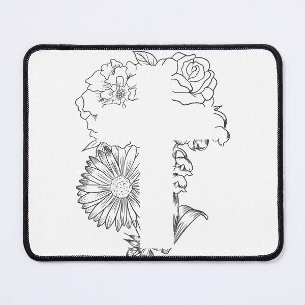 Item preview, Floral Cross designed and sold by ohheyitscassie.