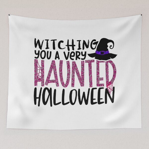 Item preview, Witching you a very haunted Halloween  - Halloween designed and sold by Designs Of all kinds.