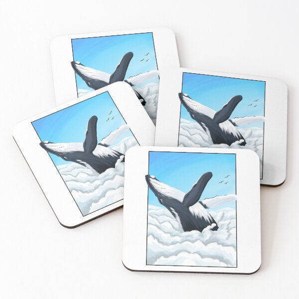 Item preview, Blue Whale Breaching the Clouds designed and sold by Rian Patiño.