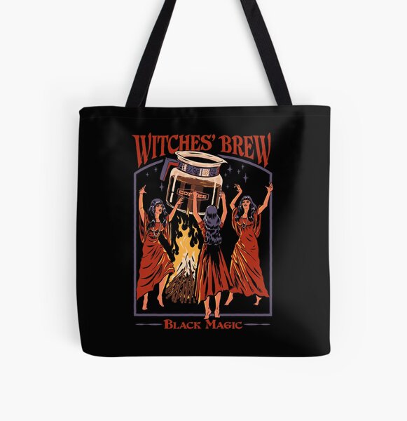 Witches' Brew All Over Print Tote Bag