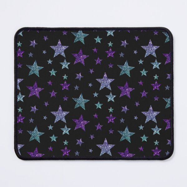 Item preview, Purple Teal Ombre Faux Glitter Stars designed and sold by Felicity-K.