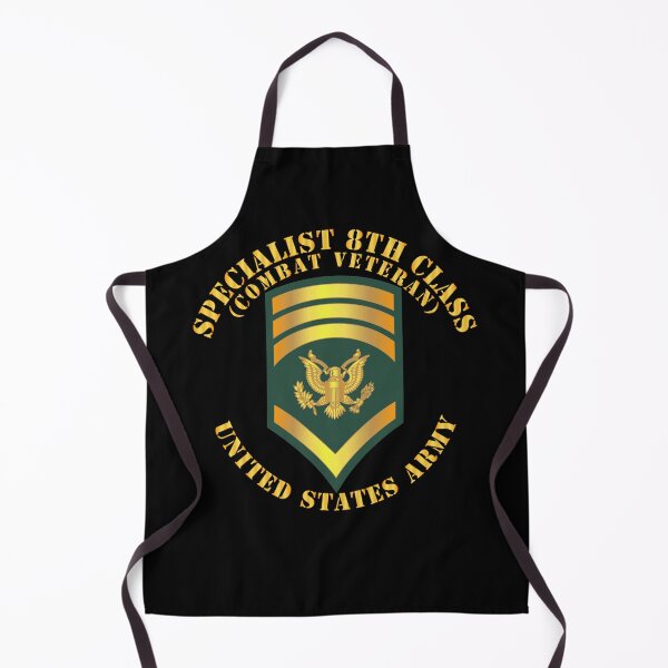 Item preview, Army - Specialist 8th Class - SP8 - Combat Veteran designed and sold by Military Insignia Products.