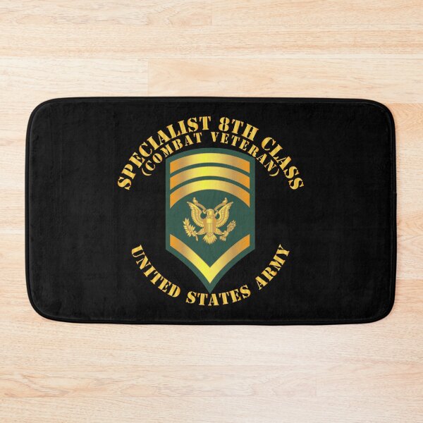 Item preview, Army - Specialist 8th Class - SP8 - Combat Veteran designed and sold by Military Insignia Products.