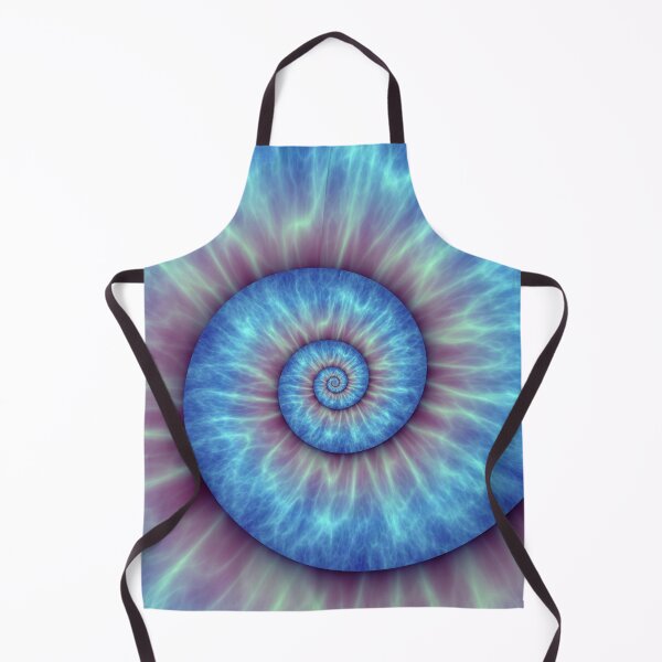 Item preview, Neon Electric Blue Purple Spiral designed and sold by aliyeus.
