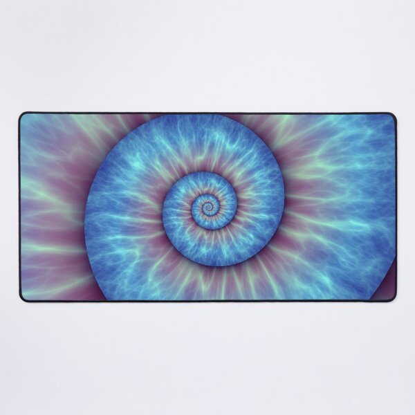 Item preview, Neon Electric Blue Purple Spiral designed and sold by aliyeus.