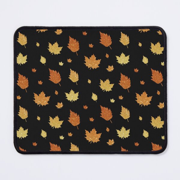 Item preview, Orange Ombre Faux Glitter Autumn Fall Leaves designed and sold by Felicity-K.