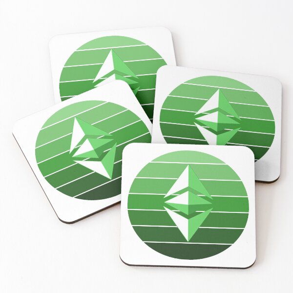 Item preview, Ethereum Classic in Monochrome. ETC coin cryptocurrency.  designed and sold by lov3holly.