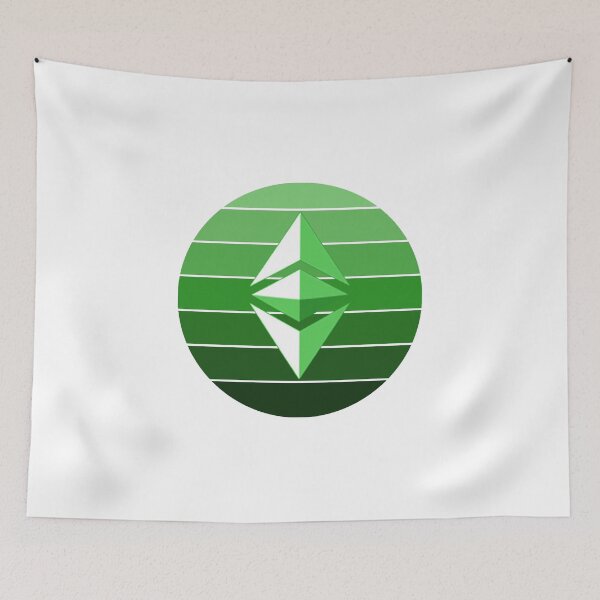 Item preview, Ethereum Classic in Monochrome. ETC coin cryptocurrency.  designed and sold by lov3holly.