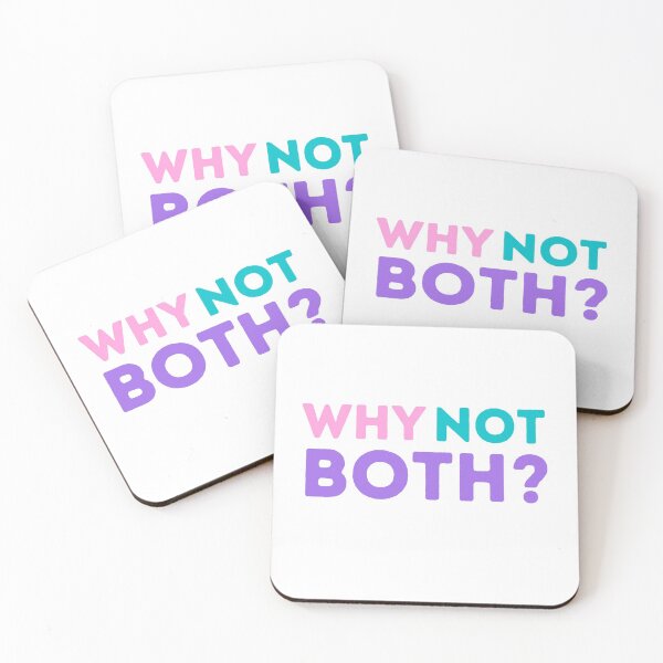 Item preview, Bisexual | Bi | Bisexuality | Why Not Both? designed and sold by Presto Prints Design.