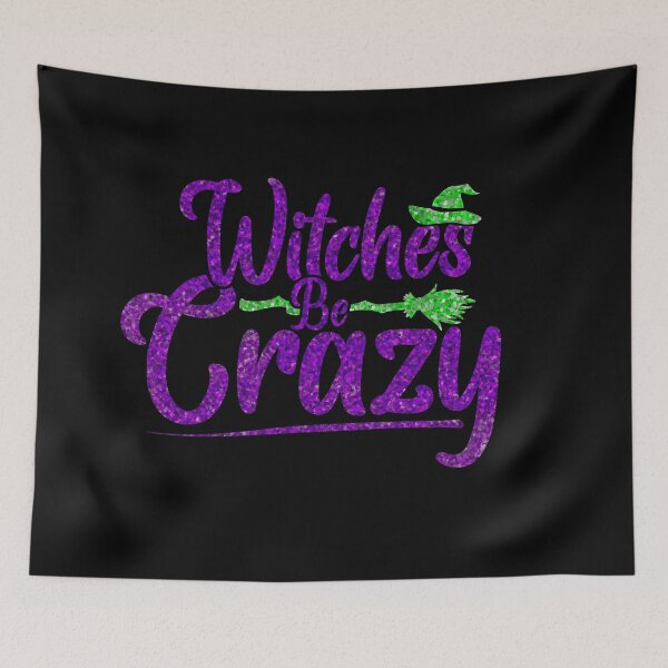 Item preview, Halloween witches be crazy - Halloween witch designed and sold by Designs Of all kinds.