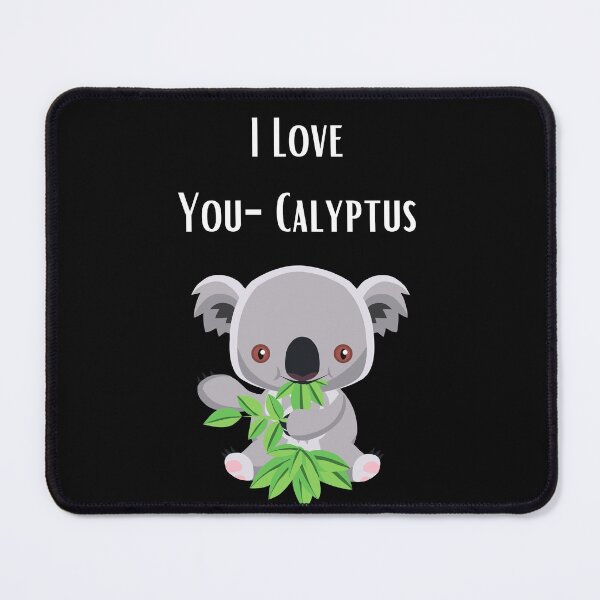 Item preview, Animal Koala Eucalyptus Pun designed and sold by Felicity-K.