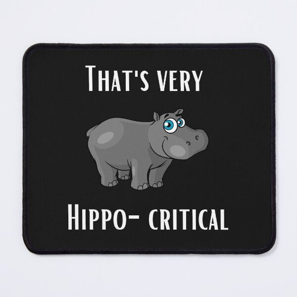 Item preview, Animal Hippo Pun designed and sold by Felicity-K.