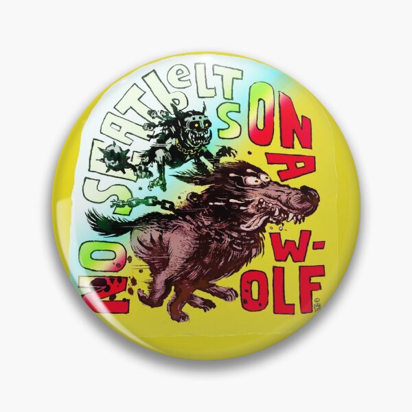 Item preview, No Seatbelts on a Wolf! designed and sold by natemarcel.
