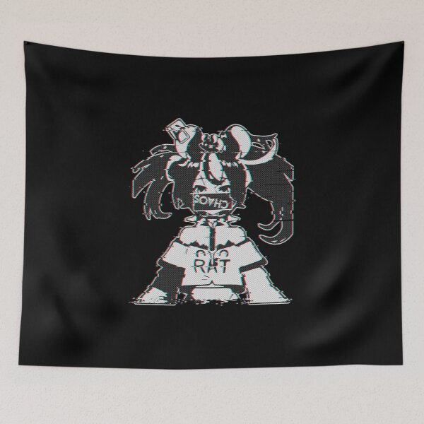 Item preview, Hakos Baelz Hololive English Glitched designed and sold by TonaPlancarte.