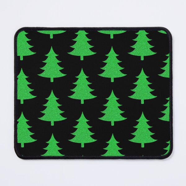 Item preview, Minimalistic Green Faux Glitter Christmas Tree designed and sold by Felicity-K.