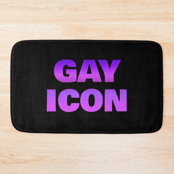 Item preview, GAY ICON pink purple designed and sold by Inspirationmotivation.
