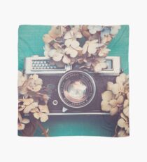 Camera & Hydrangea Scarf