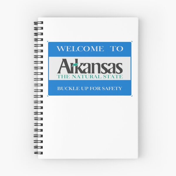 Item preview, WELCOME TO ARKANSAS THE NATURAL STATE ROAD SIGN  designed and sold by DontBurnSpeed.