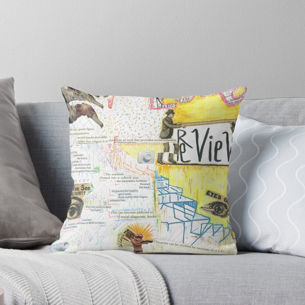 Item preview, Throw Pillow designed and sold by ARTofDIRT.