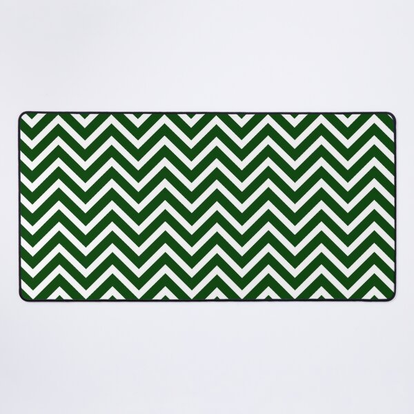 Item preview, Green and White  Zigzag Chevron Pattern designed and sold by Gsallicat.