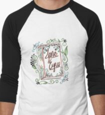 #classicbeauties 1 - Jane Eyre Men's Baseball Âľ T-Shirt