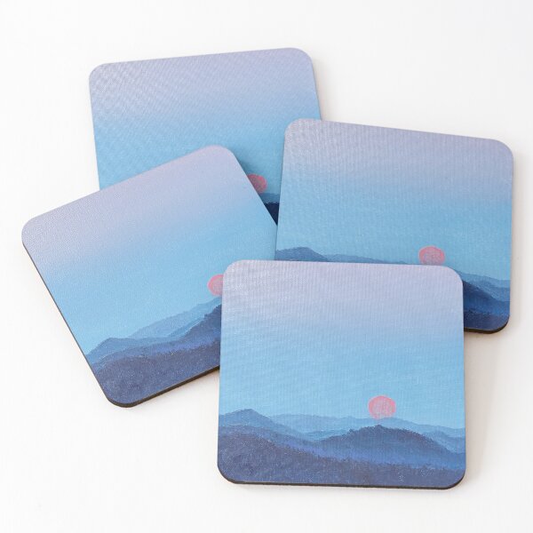 Item preview, Victoria Mountains and a Pink moon designed and sold by LifelightCo.