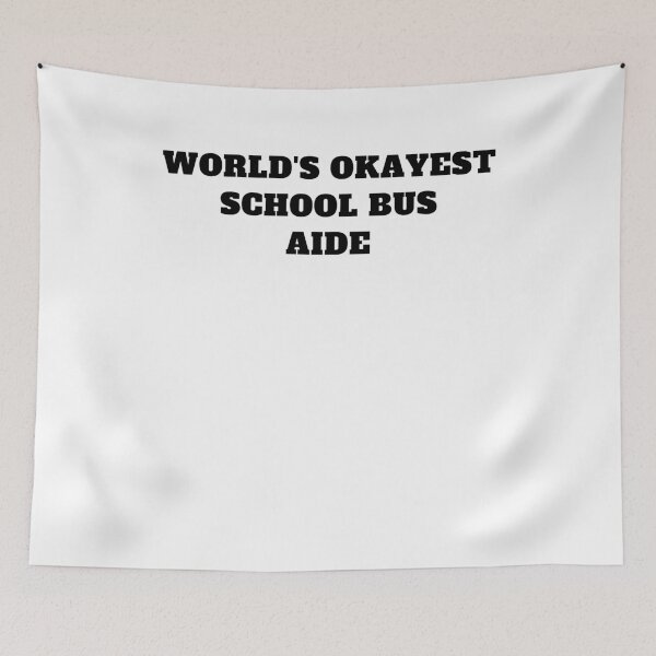 Item preview, okayest school bus aide driver assist designed and sold by Jeangel97.