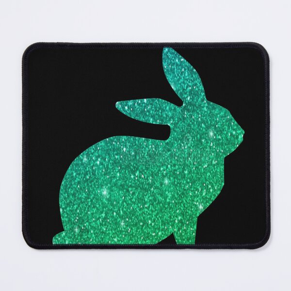 Item preview, Green Ombre Faux Glitter Easter Bunny designed and sold by Felicity-K.