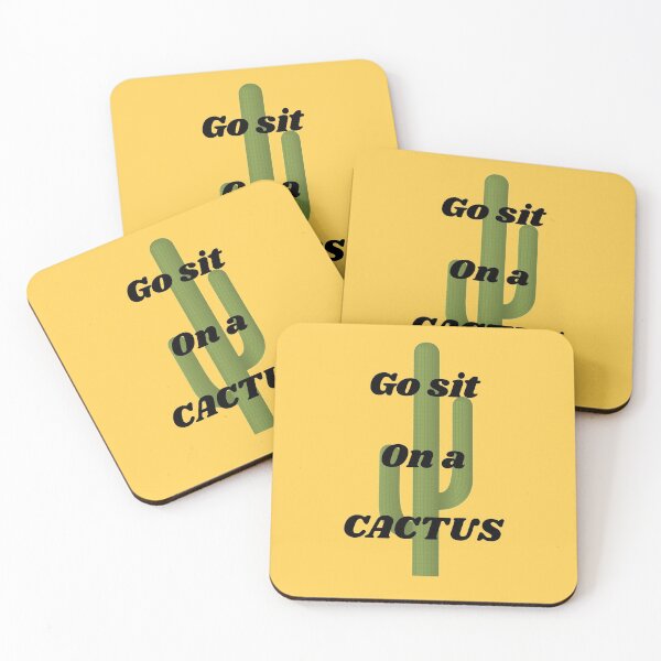 Item preview, Go sit on a cactus  designed and sold by Bash0sh0.