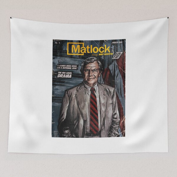 Artikelvorschau, Mens Womens Beautiful Model Matlock - TV Show Vintage Comic Cover Funny entworfen und verkauft von AndyGrifithPink.