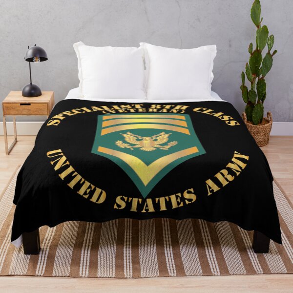 Item preview, Army - Specialist 8th Class - SP8 - Veteran designed and sold by Military Insignia Products.