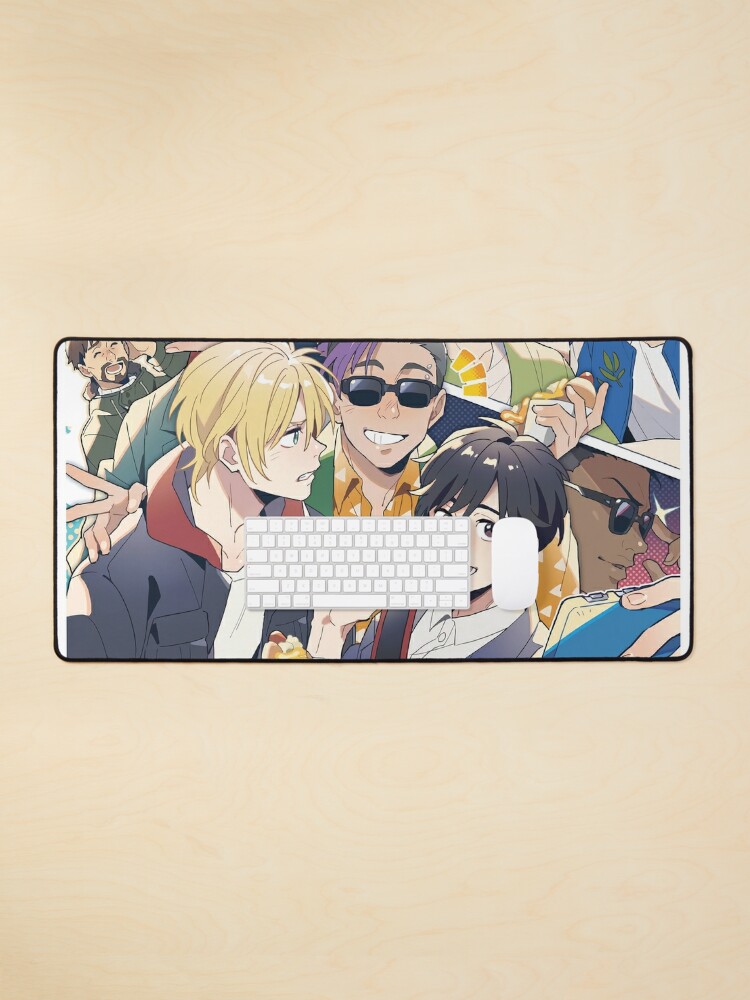 banana fish mouse pad