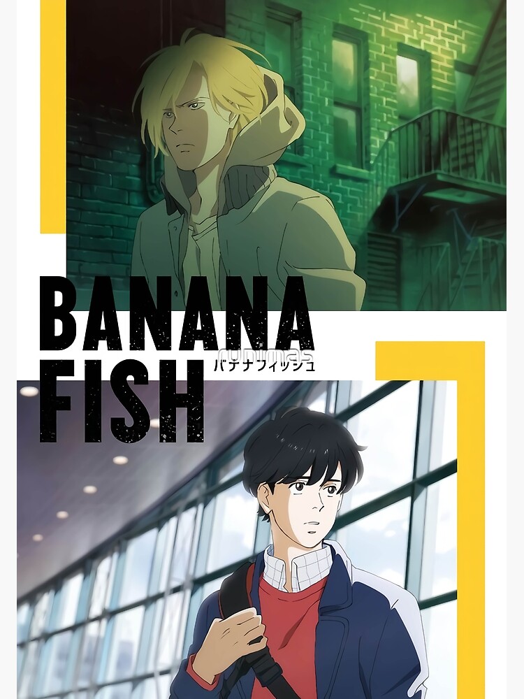 Banana Fish Manga Cover Art Print for Sale by yangkay