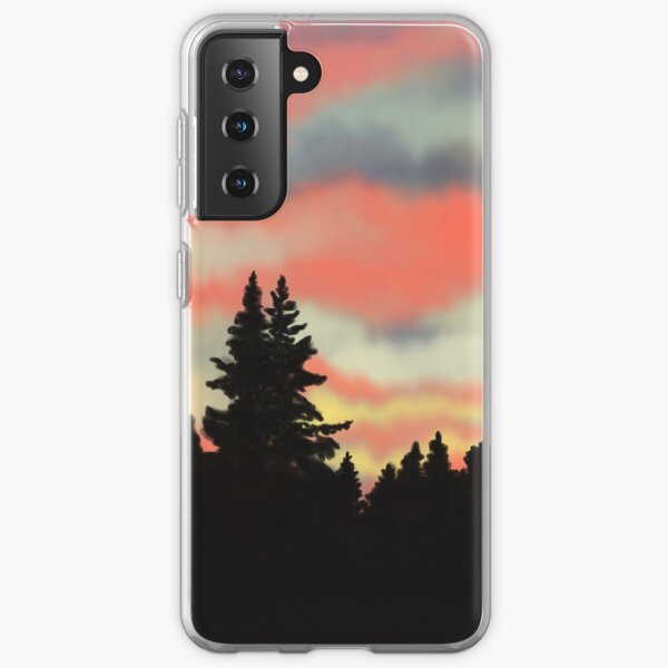 Subtle Trans Sky Samsung Galaxy Soft Case