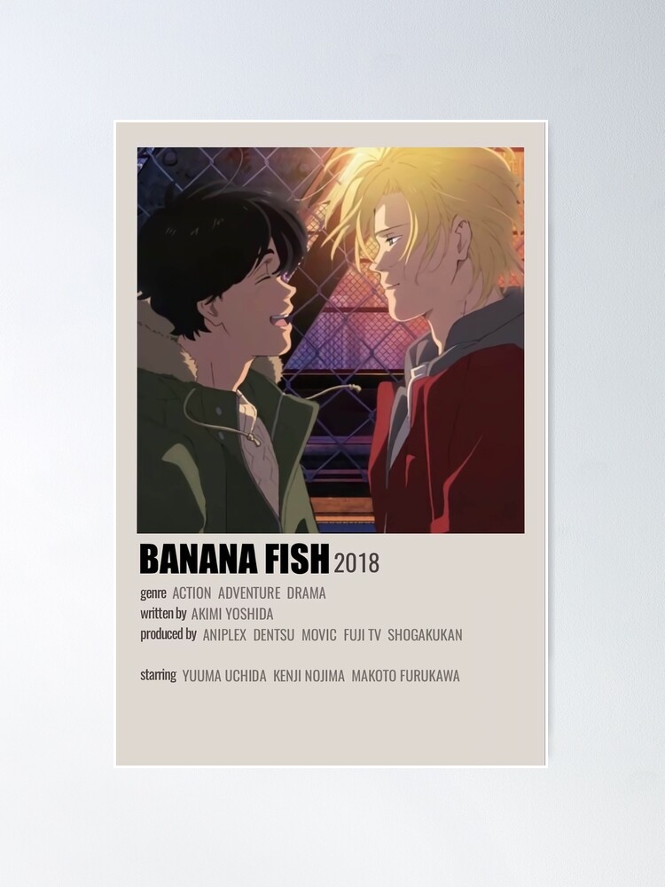 Banana Fish Anime Series Minimalist Poster  Film posters minimalist, Movie  posters minimalist, Minimalist poster
