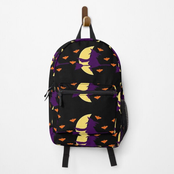 Item preview, Flying Witch With Bats Halloween Night designed and sold by toddbrooney.