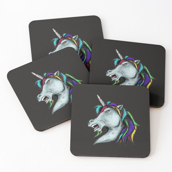 Item preview, Rockstar Rainbow Unicorn designed and sold by couturekat.