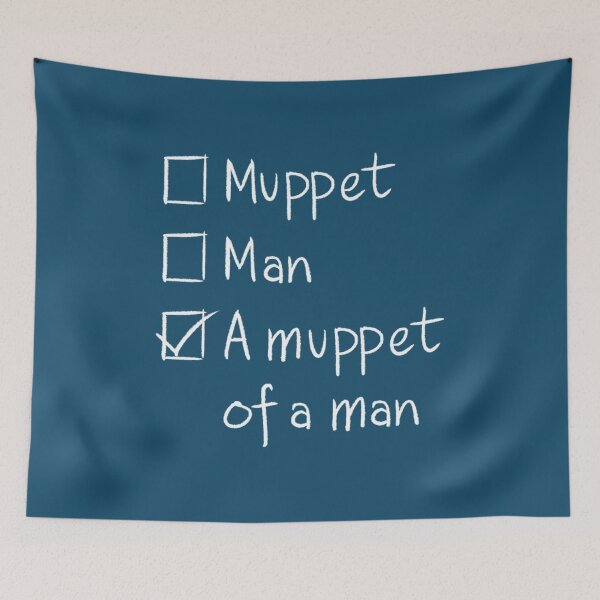 Item preview, Muppet or Man DARK designed and sold by AnhShop.