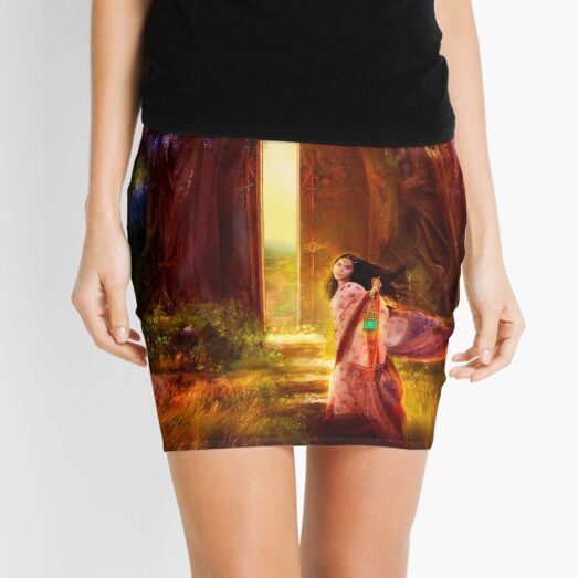 A Knock at the Door Mini Skirt
