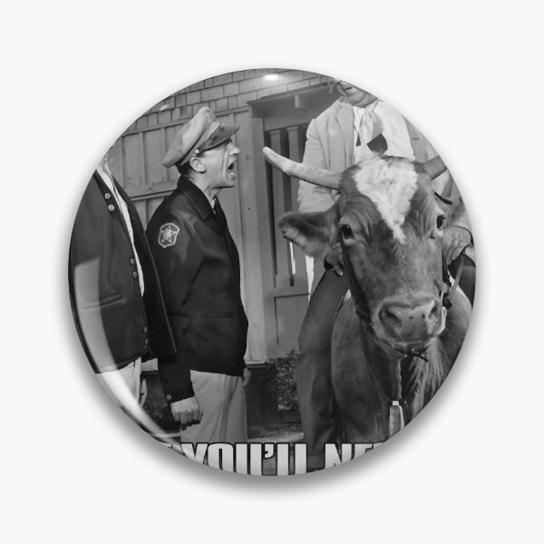 Item preview, Retro Gifts For Men You-May-Be-Cool-But-You'Ll-Never-Be-Otis-Campbell-Drunk-Riding-A-Cow-Cool Dark designed and sold by AndyGrifithPink.