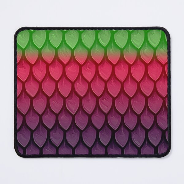 Item preview, Ombre  Textural  Dragon Scales Green | Pink | Purple designed and sold by ozcushionstoo.