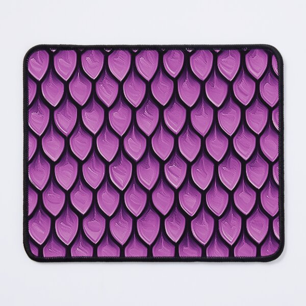 Item preview, Bright Purple Textural  Dragon Scales designed and sold by ozcushionstoo.